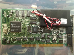 IBM Mwave Dolphin MC27803B 16BIT ISA IBM38MDSP2780 Sound Card With Modem - Picture 1 of 10