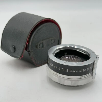 Vintage Soligor Auto Tele Converter 2x to fit Minolta with Case Lens Japan - Image 1 of 4