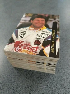 Lot of 100 Michael Andretti 1992 Hi-Tech Promo cards -  #3 Racing - Picture 1 of 3