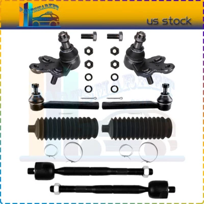 Fit For 2004-2006 Lexus RX330 8Pieces Front Steering Kit Tie Rod End Ball Joint Foto 1 de 4
