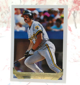 1993 Topps Gold Baseball Pittsburgh Pirates Jeff King #136
