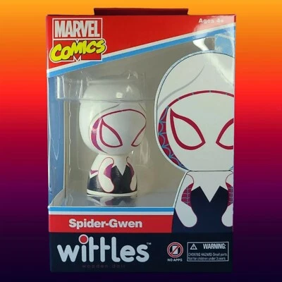 Marvel Comics Wittles Spider-Gwen Muñeca de Madera Entretenimiento Tierra  Foto 1 de 4