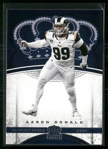 2017 Panini Crown Royale #75 Aaron Donald - Picture 1 of 2