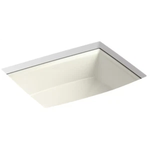 Kohler K-2355-96 Archer 19-7/8" Undermount Bathroom Sink with Overflow, Biscuit - Picture 1 of 2