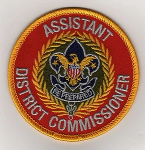 Asst. Patch Commissario Distrettuale (stile attuale), retro "dal 1910", come nuova! - Foto 1 di 1