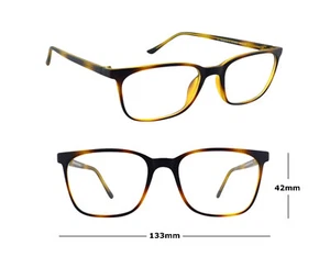 Großgestell Lesebrille Herren Damen Geek Vintage Schildkröte +1 +1,5 +2 +2,5 +3 - Bild 1 von 6