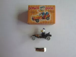 Driver piroscafo vintage Walt Disney Productions ELM miniatura Paperino Stanley - Foto 1 di 6