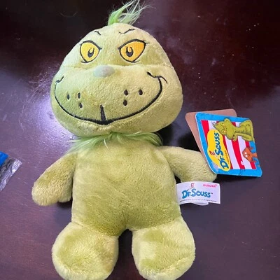 DR. Seuss How The Grinch Stole Christmas 9" Grinch Plush-Aurora*Pre-Owned* - Изображение 1 из 3