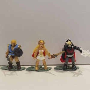 3 loose action figures mega Construx MOTU SHE-RA Hordak PRINCE ADAM toy - Picture 1 of 4