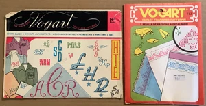 2 Vogart Transfermuster #122 & #712 Smart gestaltete Alphabete - Bild 1 von 2