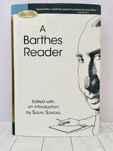 A Barthes Reader, By Roland Barthes, Barnes & Nobles Rediscovers 2009 HC, Sontag - Picture 1 of 9