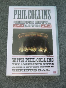 Phil Collins: Serious Hits....Live! (DVD, 2003, 2 Disc Set) with Insert - Bild 1 von 4