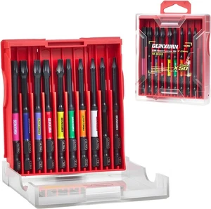 10-teiliges Torx Schrauber Bit Set (T7–T40) – 75mm Lang, Magnetisch & Schlagfest - Bild 1 von 7