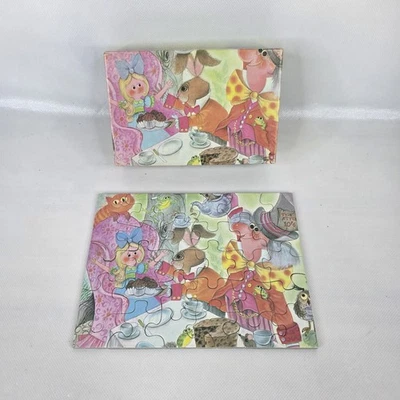 *Rare* Vintage 1940's Era Tuco Puzzle Miniatures Mad Hatter - 100% Complete - Image 1 of 4
