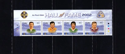 Irlanda 1432a Salón de la Fama Fútbol 2002 VF MNH Juego Completo LP Foto 1 de 2