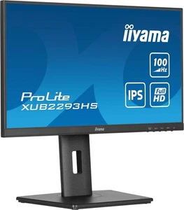 iiyama ProLite XUB2293HS-B6 computer monitor 54.6 cm (21.5") 1920 x 1080 pixe... - Picture 1 of 14