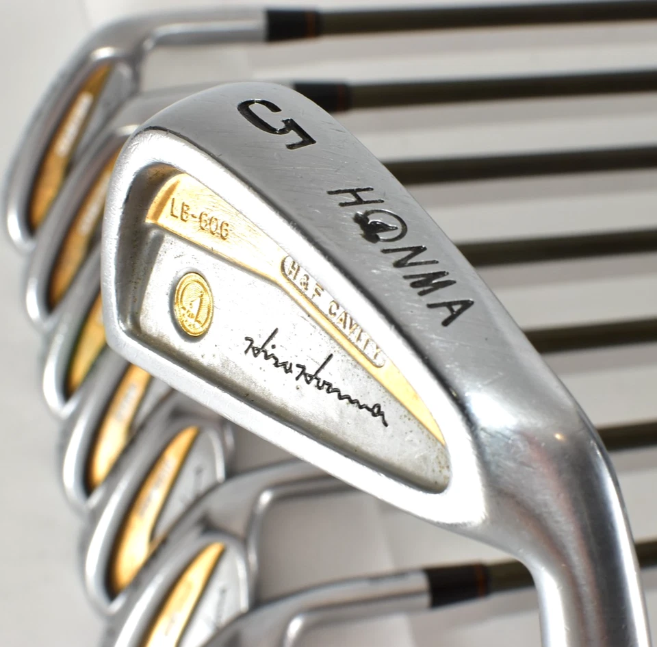 Honma LB-606 4Star 8p 5-6-7-8-9-10-11-Sw RH Golf Iron Set R-1 Regular Clubs 4S - Image 1 of 4