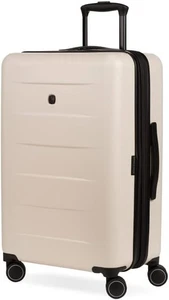 SwissGear 8020 Eclipse erweiterbares Hartschalengepäck, cremefarben, kariert - groß 27 Zoll - Bild 1 von 7