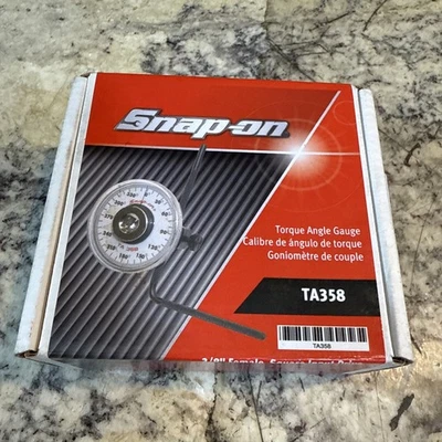 Snap-on TA358 Torque Angle Gauge Drive Mechanics Tool USA - Image 1 of 3