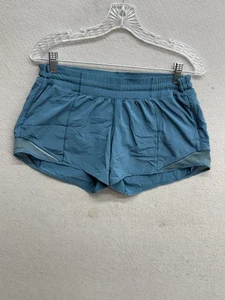 Lululemon Hotty Hot Shorts, vita alta, cucitura interna 2,5" taglia 6 blu elettrico - Foto 1 di 10