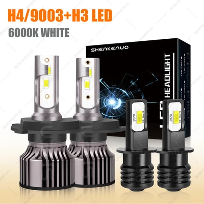 Combo faros LED haz alto/bajo + luz antiniebla 4x bombillas para Infiniti Q45 1997 1998 Foto 1 de 4