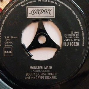 Bobby Pickett & Crypt-Kickers - Monster Mash / Monsters Party - London 7" Vinyl  - Picture 1 of 2