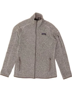 PATAGONIA Womens Tracksuit Top Jacket UK 10 Small Grey Flecked DV63 - Picture 1 of 3