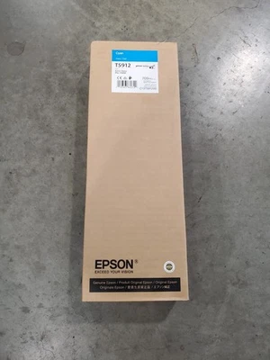 EXP2017 New Genuine Epson T5912 Cyan Epson Stylus Pro 11880 700ml #69 - Image 1 of 3