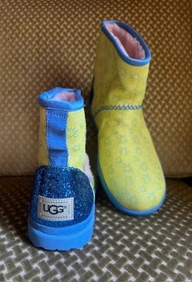 Botas brillantes inspiradas en la película Ugg x Disney Inside Out Pixar edición limitada NUEVAS 7 Foto 1 de 4