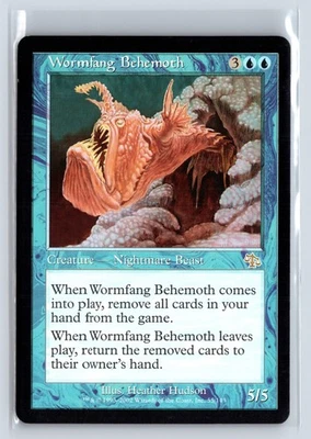 (4x) WORMFANG BEHEMOTH - Judgment – MTG Magic the Gathering Card - Rare - Image 1 of 4