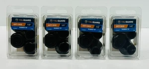 (4-Pk) Richelieu TruGuard Anti-Skid Leg Tip Rubber Black 1/2" F31928TV - Picture 1 of 5