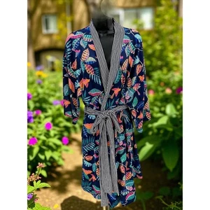 Bata pequeña Comfort Code by CuddlDuds para mujer con bolsillos nueva - Imagen 1 de 2