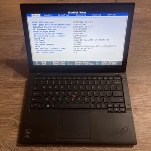 Lenovo Thinkpad X240 i5-4300U 1.9Mhz 8GB RAM LOCKED NEEDS RESET UNIT A - Picture 1 of 10
