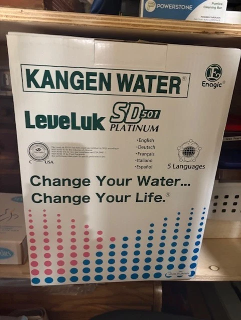 Nuevo ionizador de agua Kangen Water LeveLuk SD501 platino Foto 1 de 1