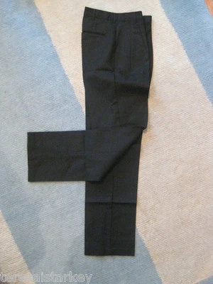 Mens Pants Navy  Chino 34 x 30 38 x 30 NEW flat front  Angelina BEST - Image 1 of 4