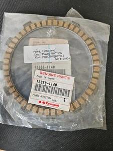 NOS OEM Kawasaki Friction Plate 2000-2006 ZX1200 Ninja 13088-1140 - Picture 1 of 1