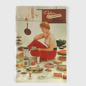 Deluxe Osterizer Recipes Blender Kitchen Cookbook Vintage 1950s Mid Century - Picture 1 of 10