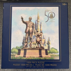 Walt Disney World 50. Jubiläum & Mickey Mouse 1000 Stck. Puzzle Neu im Karton - Bild 1 von 3