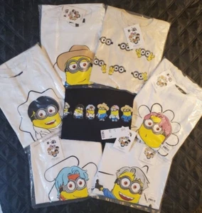 Camiseta Illumination’s BTS X DM4 Despicable Me 4 Minions 9 diseños diferentes nueva con etiquetas - Imagen 1 de 22