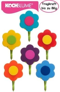 Flower Power Haken Kochblume Aufhänger Ordnung Haushalt - Picture 1 of 5