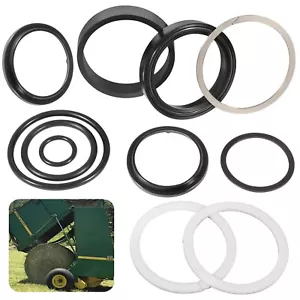 Hydraulic Gate Cylinder Seal Kit AE43288 for John Deere 530 Round Baler AE50113 - Picture 1 of 14
