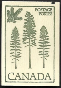 pk03690:Stamps-Canada #BK78 Floral & Queen Booklet-Douglas Fir Cover-Count Mark - Picture 1 of 1