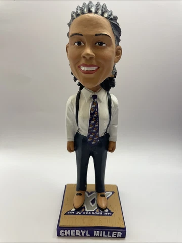 Phoenix Mercury Head Coach Cheryl Miller Bobblehead Promotional Giveaway in Box! Cover