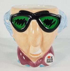 Maxine Hallmark 3D head shaped collectible coffee cup mug J. Wagner Shoebox - Picture 1 of 11