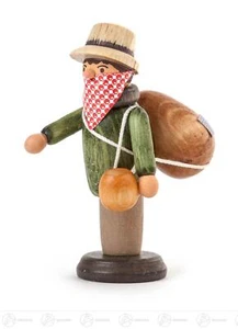 Miniature Chiseler H=approx 5.5 cm NEW Erzgebirge Christmas Figure Wooden Figure - Picture 1 of 1