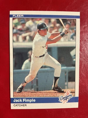 1984 Fleer BASEBALL " YOU PICK " #1 - #660 Rookies Minor Stars Commons - Image 1 of 4