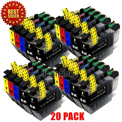 20pk LC3013 LC3011 Ink Cartridge for Brother MFC-J491DW MFC-J497DW MFC-J690DW XL - Image 1 of 2