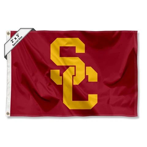 Southern Cal USC Trojans 2'x3' Flag Cover