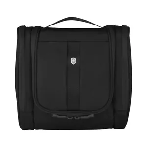 Victorinox Travel Hanging Toiletry Cosmetic Bag Kit With Zipper | Black - Picture 1 of 2