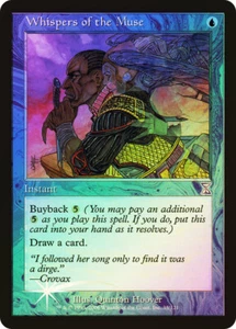 MTG FOIL Whispers of the Muse - Time Spiral #35 - Picture 1 of 1